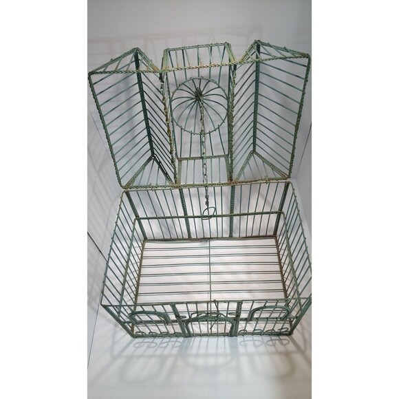 Vintage wire Bird Cage  birdcage - Picture 10 of 12